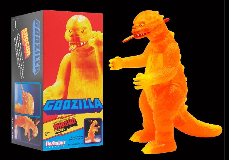Godzilla Shogun 1200 Degree Burning Godzilla ReAction Figure - Click Image to Close