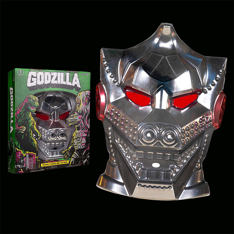 Godzilla Mechagodzilla Classic Halloween Mask - Click Image to Close