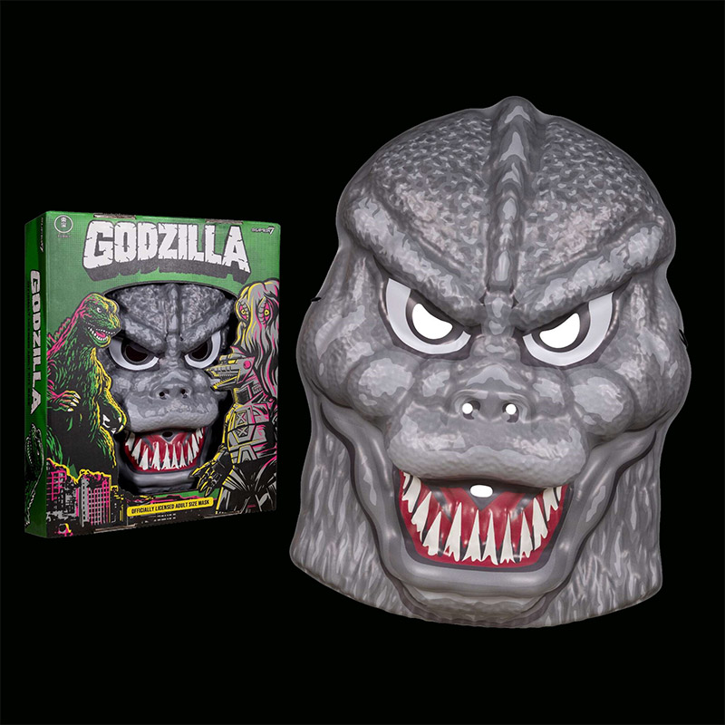 Godzilla King of Monsters Classic Halloween Mask - Click Image to Close