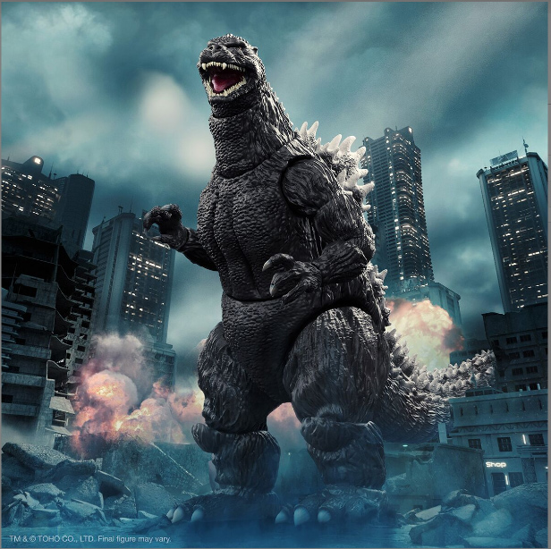 Godzilla Vs. Biollante 1989 Toho Ultimates Godzilla Figure - Click Image to Close
