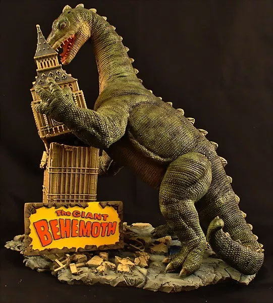 Giant Behemoth Big Ben Diorama Model Kit - Click Image to Close