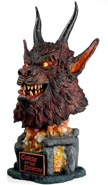 Curse Of The Demon Demon Big Head Bust Model Kit - Click Image to Close