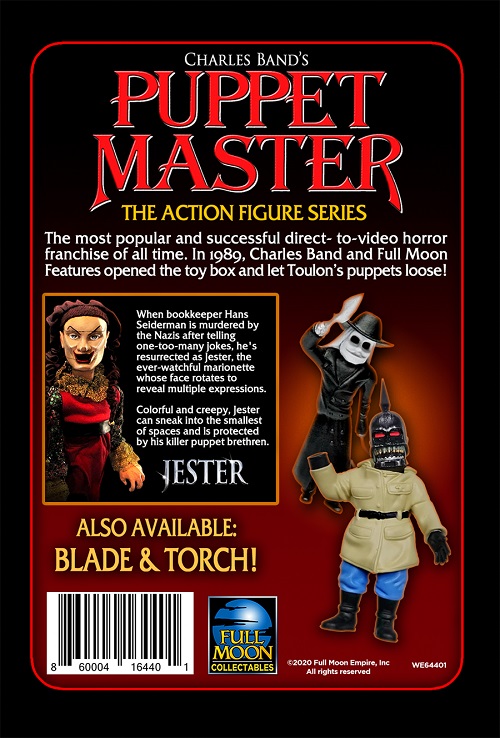 Puppet Master Jester 3" Re-Action Figure - Click Image to Close
