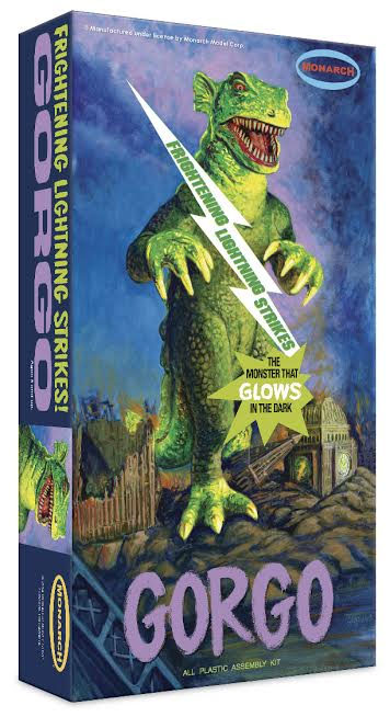 Gorgo Frightning Lightning LIMITED EDITION Glow In The Dark Monarch Model Kit - Click Image to Close