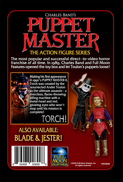 Puppet Master Torch 3" Re-Action Figure - Click Image to Close