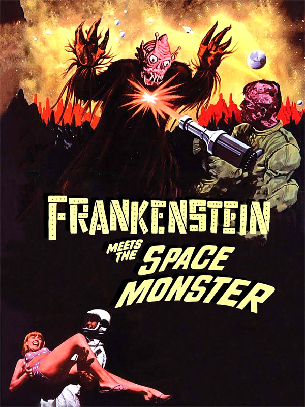 Frankenstein Meets the Space Monster Mull LIMITED EDITION Designer Vinyl Figure - Click Image to Close