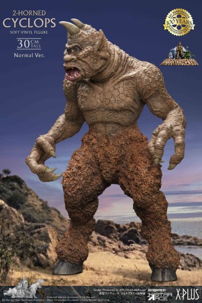 7th Voyage Of Sinbad 2 - Horned Cyclops (Normal Version) 12 inch Vinyl Figure by X-Plus - Click Image to Close