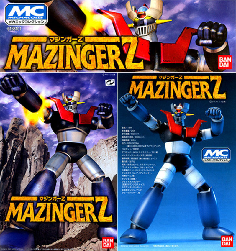 Mazinger Z Mechanic Collection Model Kit by Bandai Japan - Click Image to Close