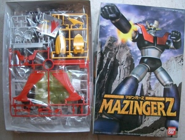 Mazinga MAZINGER Z Mechanic Collection Model Kit Montaggio Bandai MADE IN JAPAN 