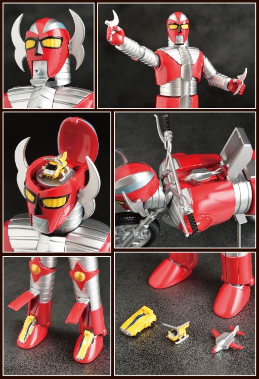 Denjin Zaborger AKA Electroid Zaborger 7 Hero Action Figure Evolution Toys - Click Image to Close