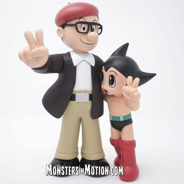 Astro Boy and Osamu Tezuka Vinyl Figure From Japan - Click Image to Close