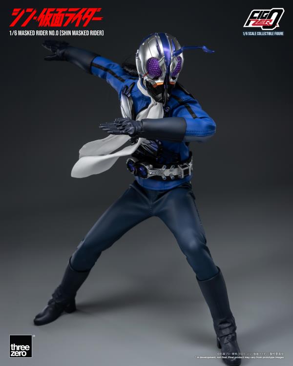 Shin Kamen Rider FigZero Kamen Rider No. 0 1/6 Scale Figure - Click Image to Close