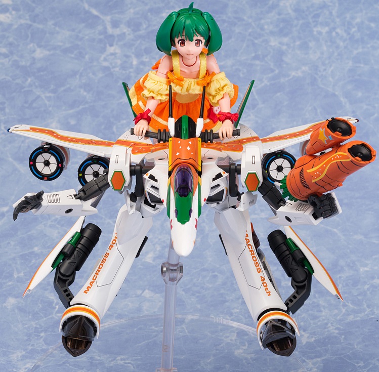 Macross V.F.G. F VF-25F Messiah Ranka Lee 40th Anniversary Kit - Click Image to Close