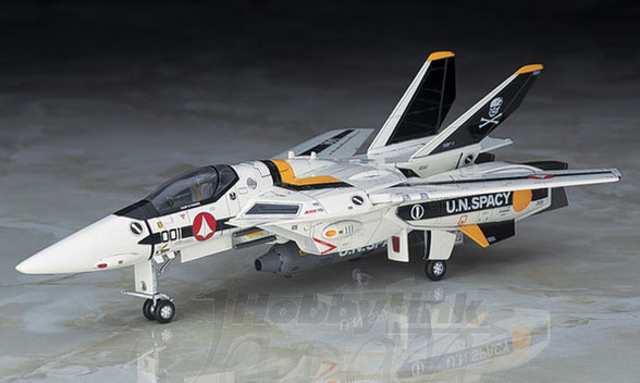 Macross Robotech VF-1A/J/S Valkyrie Fighter 1/72 Model Kit by Hasegawa - Click Image to Close