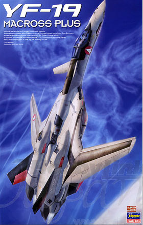 Macross Plus YF-19 Valkyrie Fighter Isamu 1/48 Model Kit by Hasegawa - Click Image to Close