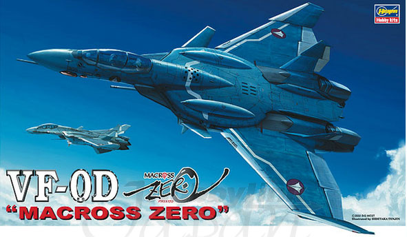 Macross Zero VF-0D Valkyrie 1/72 Scale Model Kit by Hasegawa - Click Image to Close