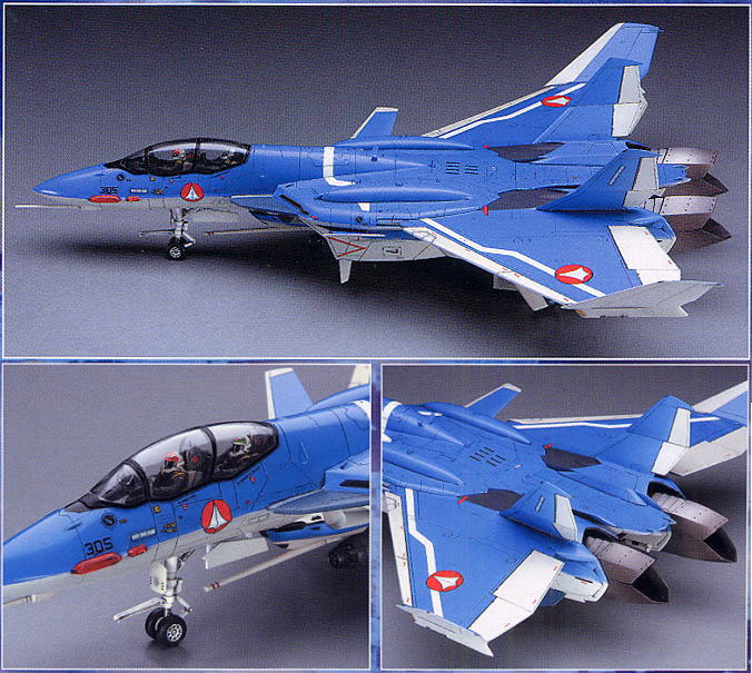 Macross Zero VF-0D Valkyrie 1/72 Scale Model Kit by Hasegawa - Click Image to Close
