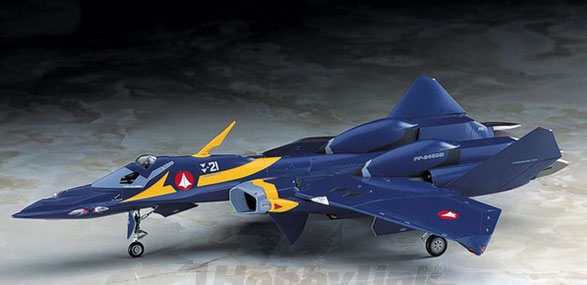 Macross Zero YF-21 Valkyrie Fighter 1/72 Model Kit by Hasagawa - Click Image to Close