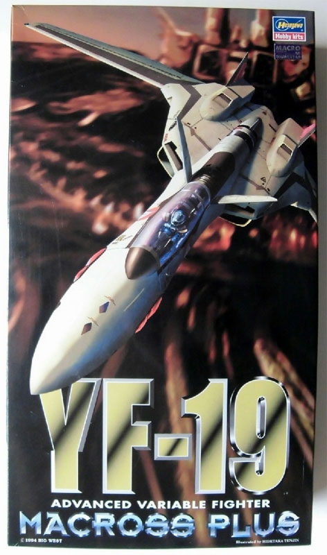 Macross Plus YF-19 Valkyrie Fighter Isamu 1/72 Model Kit by Hasegawa - Click Image to Close