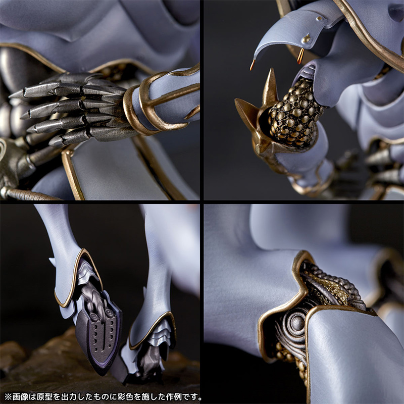 Machine God Sleipnir 9" Model Kit by Kaiyodo Kigami Gensou Rune Masquer - Click Image to Close