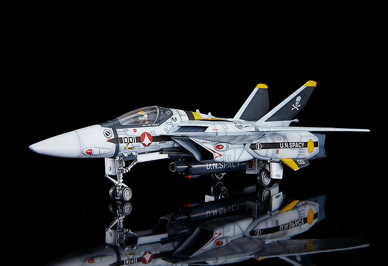 Macross Robotech VF-1S Valkyrie 1/72 Scale Model Kit by Max Factory PLAMAX (Roy Fokker) - Click Image to Close