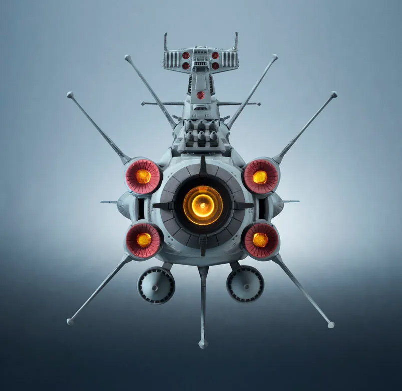 Space Battleship Yamato Andromeda 1/2000 Scale Replica Starblazers - Click Image to Close