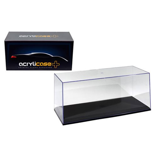 Acrylicase Plus 14-Inch Crystal Clear Showcase Display for 1/8 Scale Vehicles - Click Image to Close