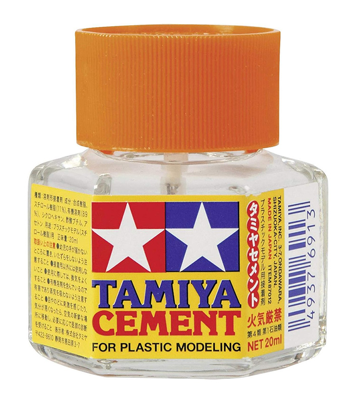 Tamiya 20ml Plastic Model Cement TAM87012 Glue Tamiya 20ml Plastic Model  Cement TAM87012 Glue [121TA05] - $3.99 : Monsters in Motion, Movie, TV  Collectibles, Model Hobby Kits, Action Figures, Monsters in Motion