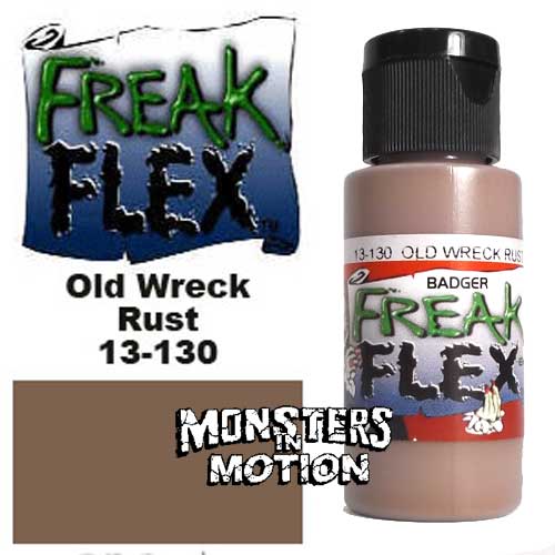 Freak Flex Old Wreck Rust Paint 1 Ounce Flip Top Bottle - Click Image to Close
