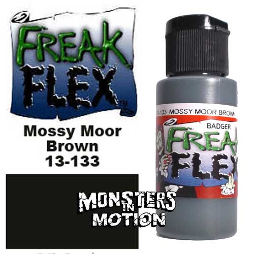 Freak Flex Mossy Moor Brown Paint 1 Ounce Flip Top Bottle - Click Image to Close