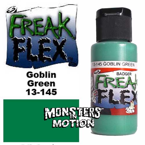 Freak Flex Goblin Green Paint 1 Ounce Flip Top Bottle - Click Image to Close