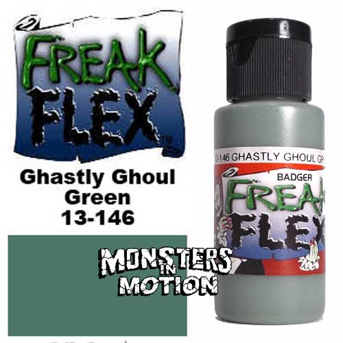 Freak Flex Ghastly Ghoul Green Paint 1 Ounce Flip Top Bottle - Click Image to Close