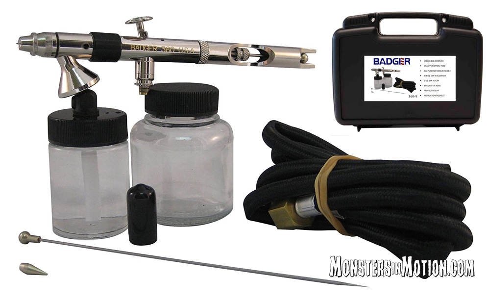 Badger Airbrush 3609 Universal Deluxe Airbrush Set with Storage Case