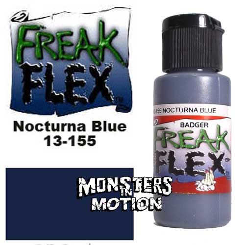 Freak Flex Nocturna Blue Paint 1 Ounce Flip Top Bottle - Click Image to Close