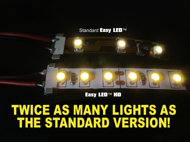 Easy LED HD Lights 12 Inches (30cm) 36 Lights in GREEN - Click Image to Close