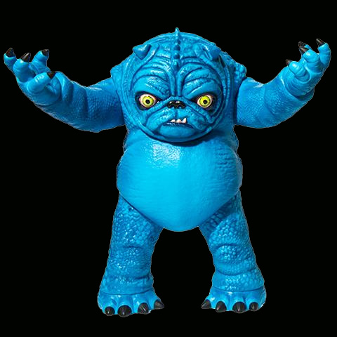 Pugloo Blue Painted Version Designer Vinyl Figure LIMITED EDITION - Click Image to Close