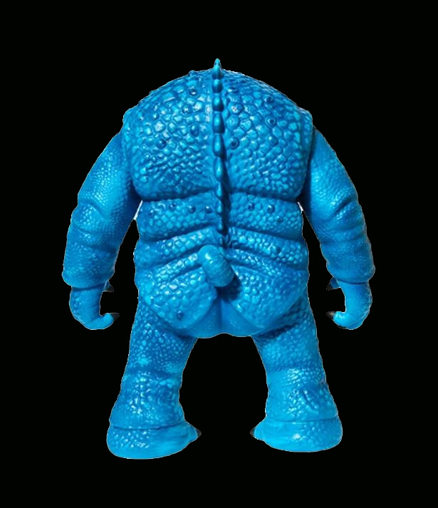 Pugloo Blue Painted Version Designer Vinyl Figure LIMITED EDITION - Click Image to Close