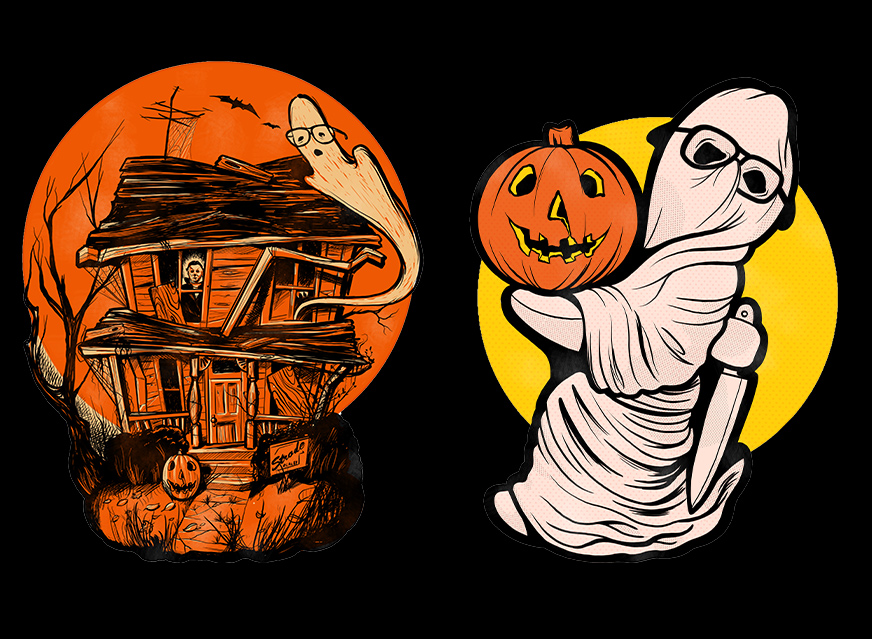 Halloween John Carpenter Classic Halloween Wall Decor Set Series 1 - Click Image to Close