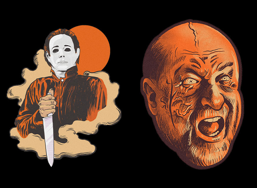 Halloween 4 The Return of Michael Myers Classic Halloween Wall Decor Series 1 - Click Image to Close