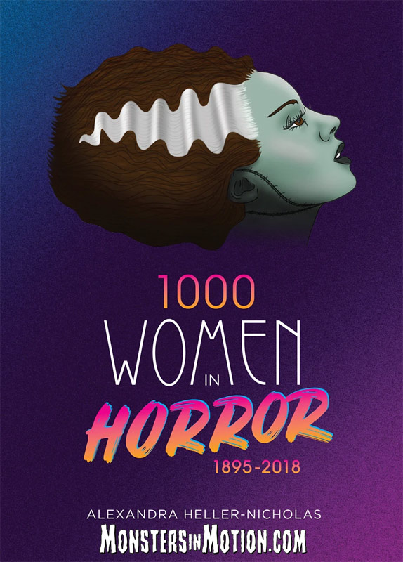 1000 Women In Horror 1895-2018 Paperback Book - Click Image to Close