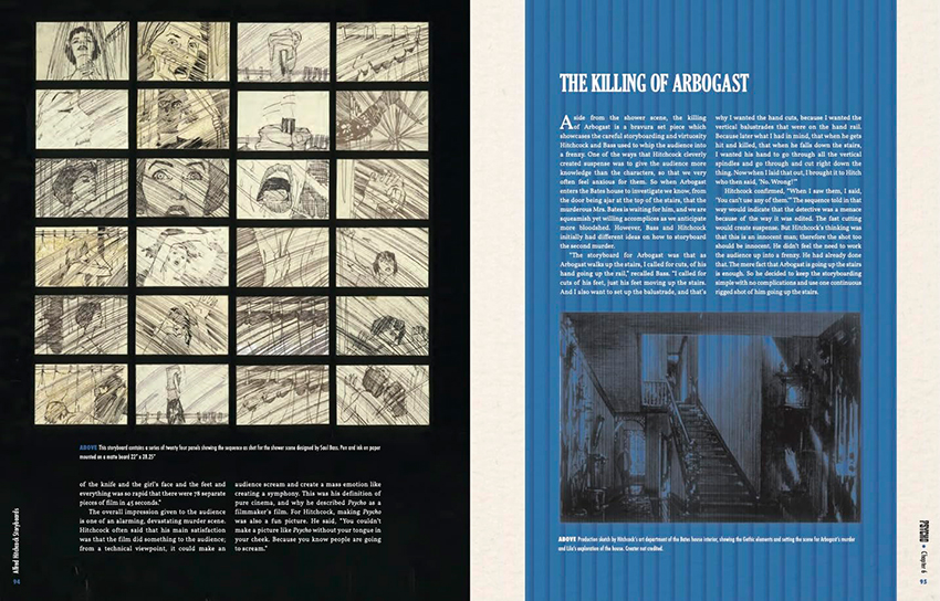 Alfred Hitchcock Storyboards Hardcover Book - Click Image to Close