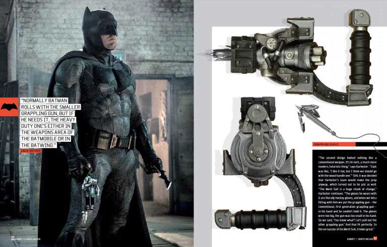 Batman Vs. Superman Dawn Of Justice Tech Manual Book - Click Image to Close