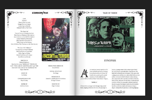 Corman/Poe: Interviews and Essays Exploring the Making of Roger Corman's Edgar Allan Poe Films, 1960-1964 Paperback Book - Click Image to Close