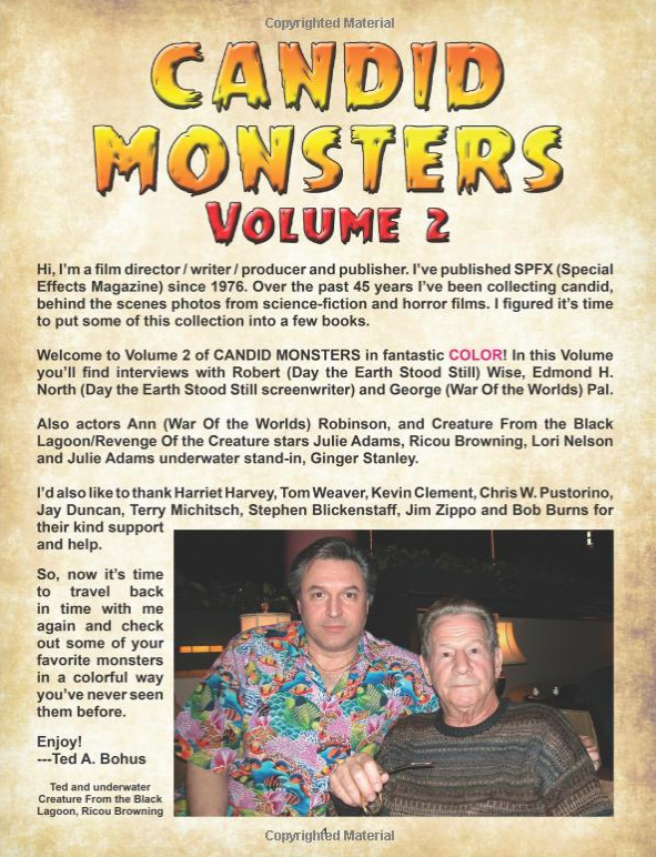 Candid Monsters Volume 2 Softcover Book Ted Bohus - Click Image to Close