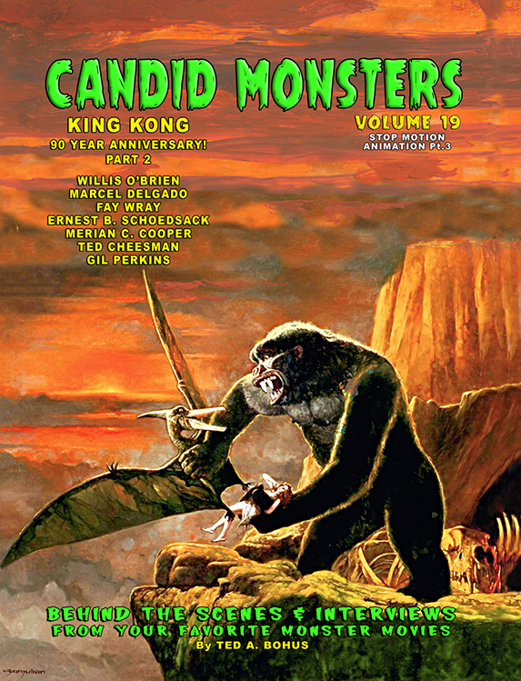 Candid Monsters Volume 19 Softcover Book by Ted Bohus King Kong #2 - Click Image to Close