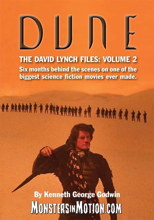 Dune The David Lynch Files: Vol 2 Six months behind the scenes on one of the biggest science ﬁction movies ever made Hardcover Book - Click Image to Close