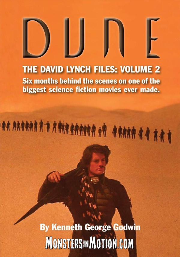 Dune The David Lynch Files: Vol 2 Six months behind the scenes on one of the biggest science ﬁction movies ever made Softcover Book
