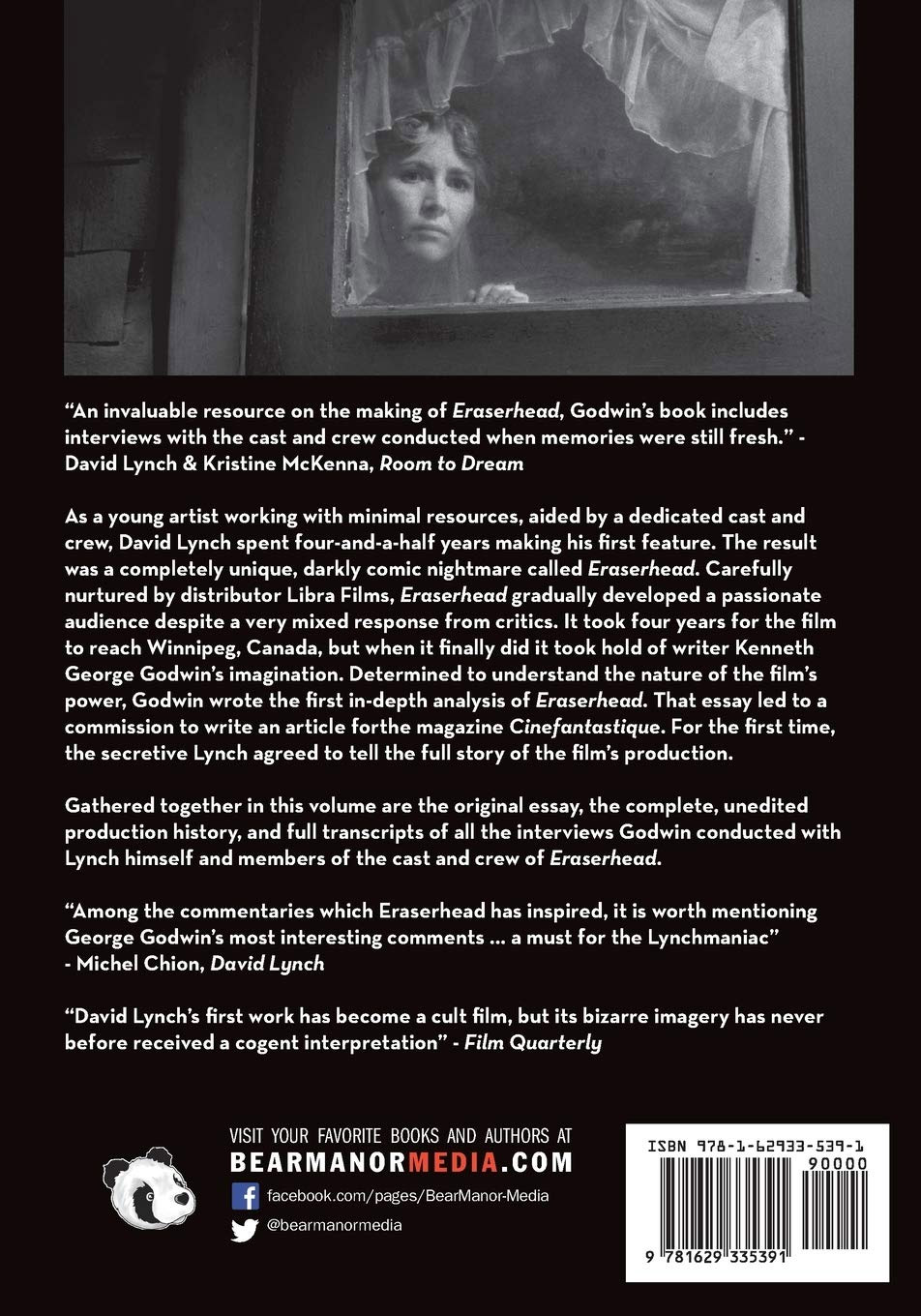 Eraserhead The David Lynch Files Vol 1: The Full Story of One of the Strangest Films Ever Made Softcover Book - Click Image to Close