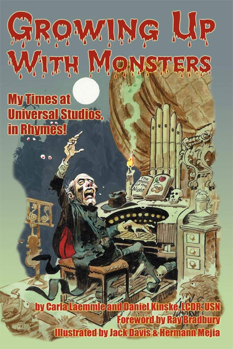 Growing Up with Monsters My Times at Universal Studios in Rhymes Paperback Book Jack Davis - Click Image to Close