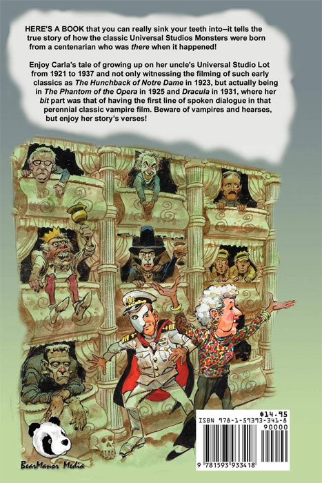 Growing Up with Monsters My Times at Universal Studios in Rhymes Paperback Book Jack Davis - Click Image to Close